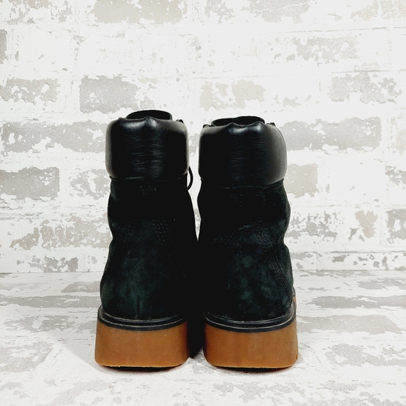 Timberland Women's Jayne 6-inc Black Lace Up Waterproof Boots K590 - Picture 7 of 12